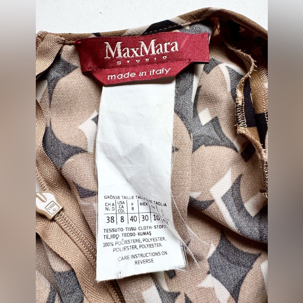 Max Mara Studio Dress Size 8 - Picture 2 of 4